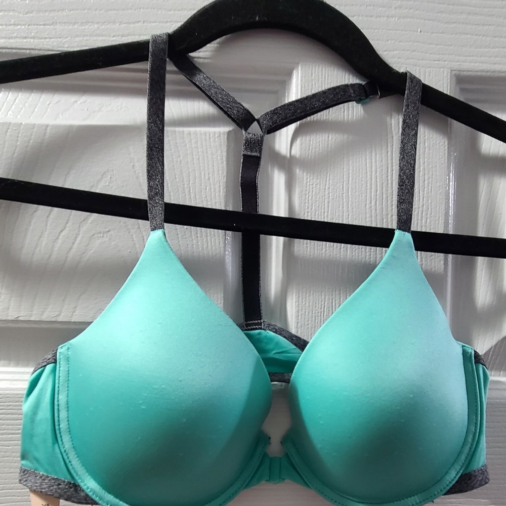 VICTORIA SECRET RACEBACK SEMI-DEMI BRA 34B